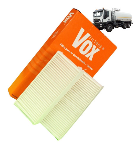 Filtro De Ar Da Cabine Eurotrakker Vox - Fac967/9 