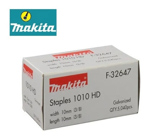 Caja 5040unid Grapas Corchetes Makita Dst221 10x10mm F-32647