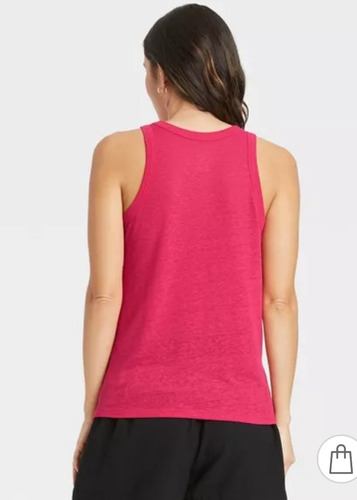 Camiseta Lino Playera Tank Top Mujer Talla Extra 3x / 44-46