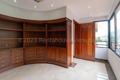 Ms: 24-645 En Venta Espectacular Pent-house En Altamira. A=810m2, 4h, 7b, 4p.