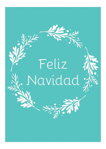 Imagen 4 de 9 de Stencil Laura Craft Navidad Set Postal Navideño