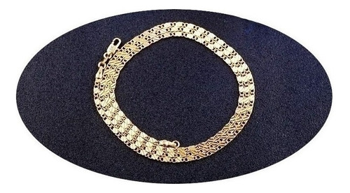 Cadena Collar Oro 18k Hombre Mujer Hip-hop Elegante 