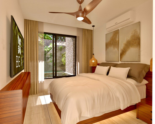 Departamento En Venta En Playa Del Carmen, Be X, Tipo Estudio Con Un Diseño Único