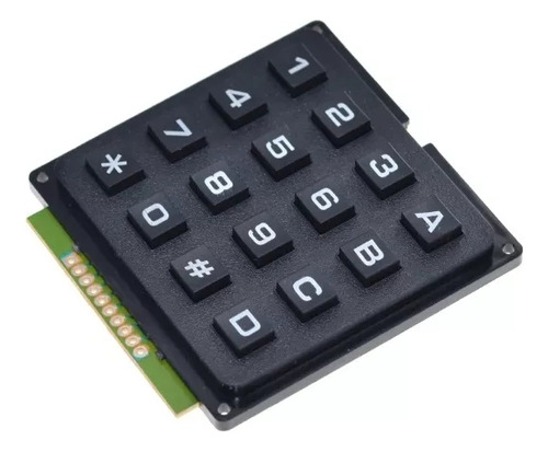 Teclado Matriz 4x4 Interruptor Teclas Arduino Raspberry Pic