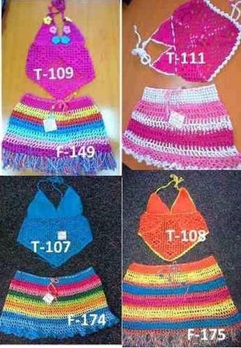 Short Playero Tejido Combinalos Con Trajes De Baño