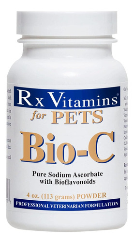 Vitamina C Bio Para Mascotas Rx Vitamins 113 G