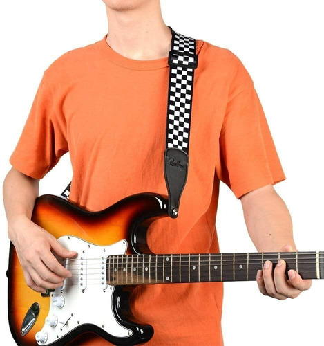 Imagen 2 de 8 de Correa Para Guitarra Acústica Eléctrica Bajo Ukelele Resiste