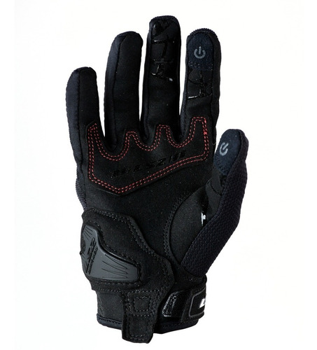 Imagen 5 de 7 de Guantes Moto Cortos Ls2 Dart 2 Mujer Negro