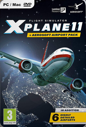 Simulador Vuelo Xplane 11 & Aerosoft Airport Colecc. Exclusi