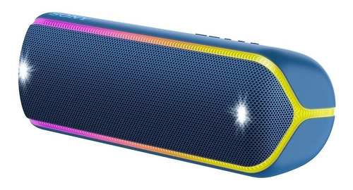 Parlante Sony Extra Bass XB32 SRS-XB32 portátil con bluetooth waterproof azul