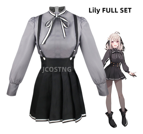 Set Completo De Falda Tipo Top Yumegatari Gretel Lily De Anime Spy Room