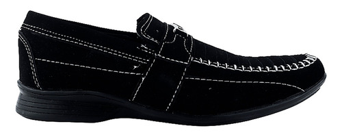 Zapato Niño Escolar Casual Moderno Vestir Negro 1009