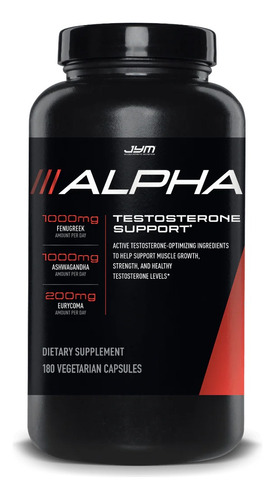 Alpha 180 Caps Jym - Animal Stak Animal Test Testo Fuel