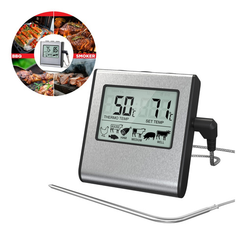 Termometro Digital Cocina Sonda 0 A 300°c Thermo Pro Tp-16