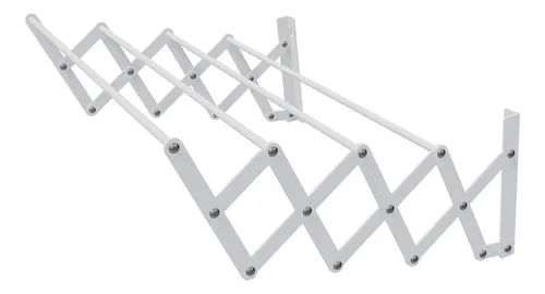 Tendedero 4 Tubos 60 Cm Blanco