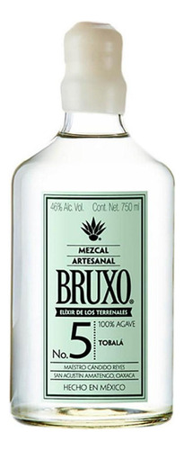 Paquete De 3 Mezcal Bruxo No 5 Tobala 750 Ml