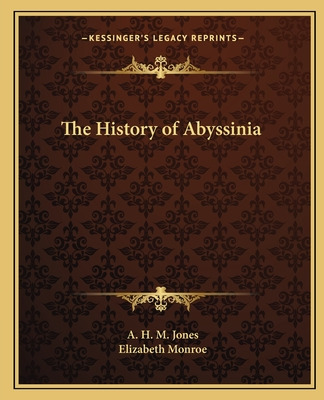 Libro The History Of Abyssinia - Jones, A. H. M.