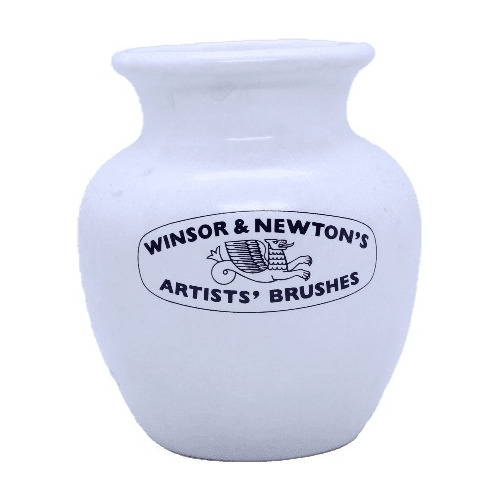 Vaso Ceramica Lava Pinceles Vintage Windsor&newton's