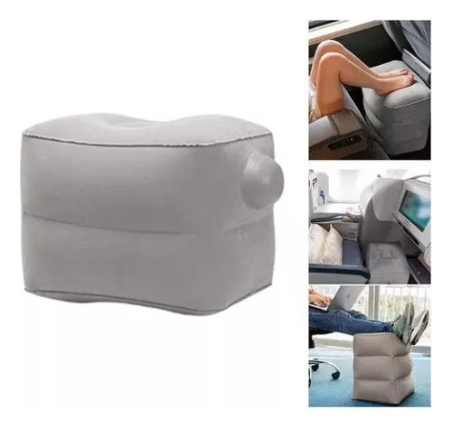 Nuevo Soporte Inflable Pies, Cojín Viaje Para Avión Cojín