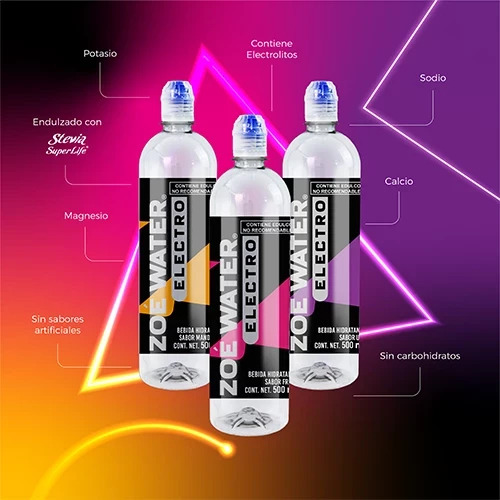Zoe Electro Bebida Isotonica Sabores Surtidos 9pzs 500ml C/u