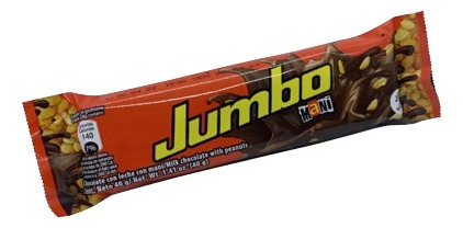 Chocolatina Jumbo Maní 40g