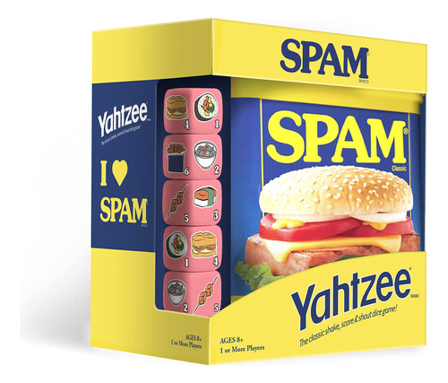 Yahtzee Spam Brand | Juego Coleccionable De Yahtzee Como La.