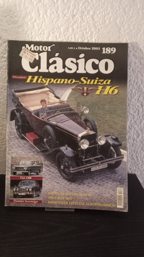 Hsipano - Suiza H6 - Motor Clásico