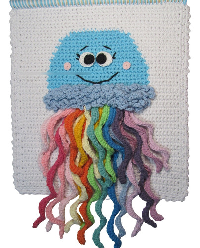 Tapiz Pulpo Amigurumi Crochet Infantil