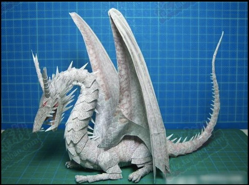 Dragon Para Armar Modelismo (incluye Instrucciones Y Planos)