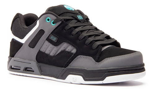 Dvs Enduro Heir 985 Black Charcoal Turquoise Nubuck