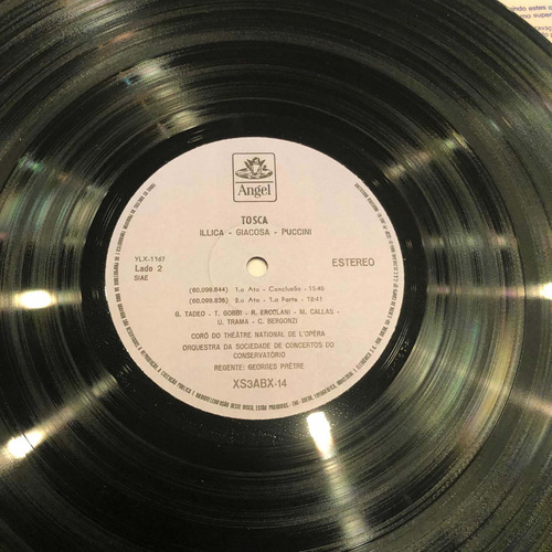 Tosca Opera Completa Com Libreto (2 Lp) Disco De Vinil (Usado)
