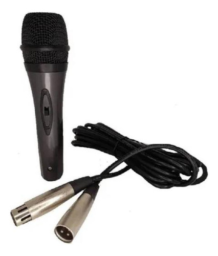 Micrófono Mano Dinámico Vocal Negro Titaniux 945 Pro Hamelin