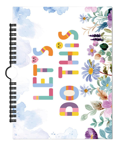 Planificador Mensual Sin Fecha Cuaderno Planificador Planifi