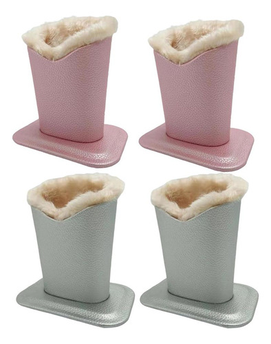 4 Piezas De Material Cuero Con De Suave Para De Noche De