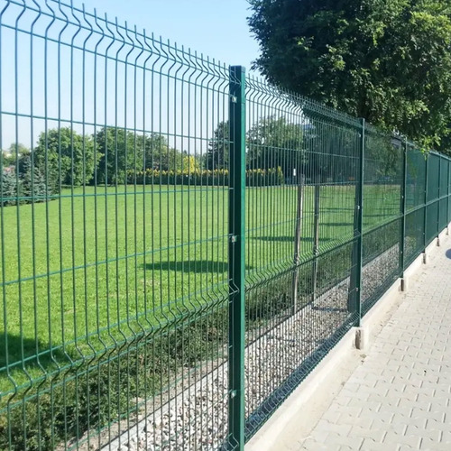 Pack Reja Tipo Acmafor 3d Verde 2.50x1.83mts + Poste