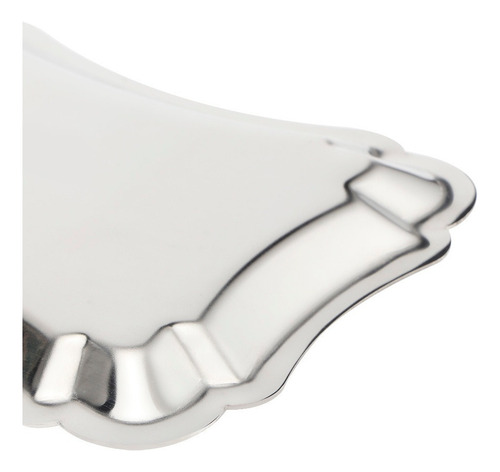 Para Charola Rectangular De Acero Inoxidable For Botanas, 5