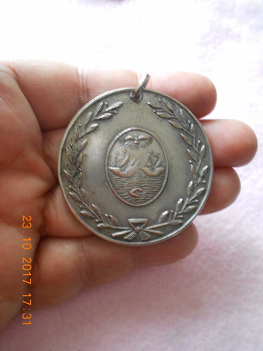 Medalla Con Escudo De La Ciudad De Buenos Aires 48 Mm