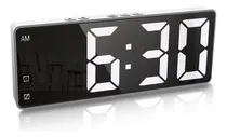 Comprar Relógio Digital Led De Mesa E Parede Com Data E Alarme