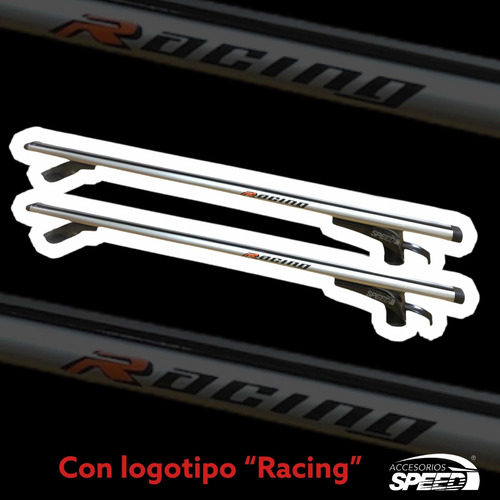 Juego Barras Portaequipaje Racing Universales Autos G O N