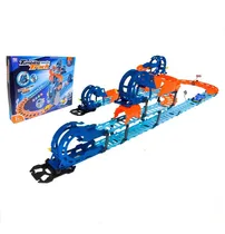 Comprar Pista De Autos Electricos Con Luz Usb Gigante Casi 5m