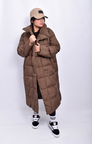 Campera Abrigo Larga Mujer Grande Oversize Vera Super Larga