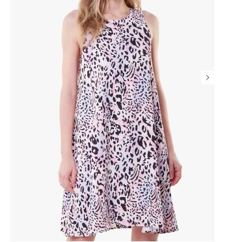 Vestido Animal Print Talla Xs