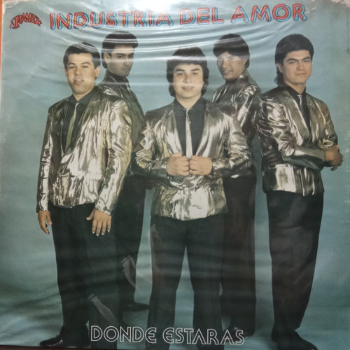 Disco Lp Industria Del Amor Donde Estarás 1986