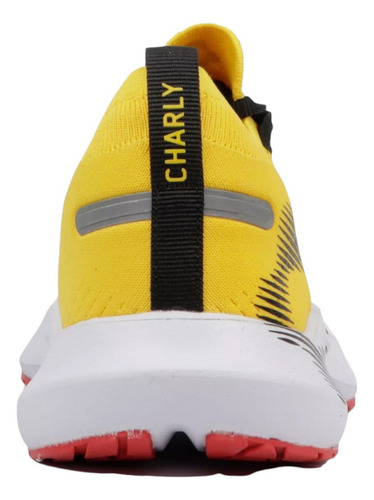 Tenis Deportivos Hombre Charly 1086526 Road Running Negros