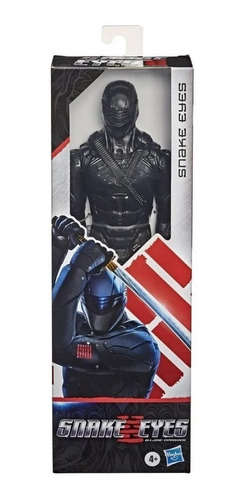 Muñeco Snake Eyes Gi Joe Hasbro E8345/e8488