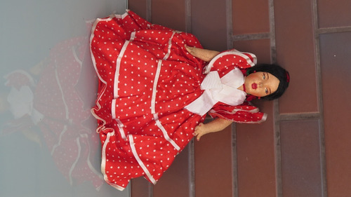 Boneca Tradicional Espanhola (década De 50) Dupla Face (Usado)