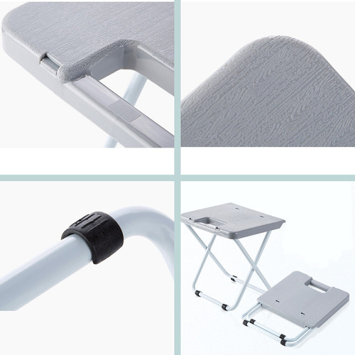 A Taburete Plegable Portátil De Metal Para Actividades Y