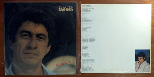 Raimundo Fagner En Español 1991 Disco Lp Vinilo