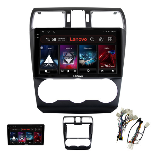 Multimídia Lenovo Forester Impreza 16/19 Octacore 6+128gb 9p