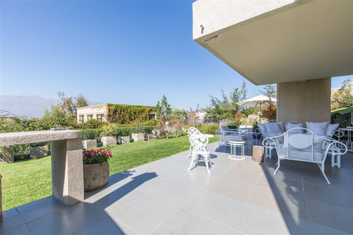 Casa Venta 5 Dorm. Excelente En Condominio En Lo Barnechea